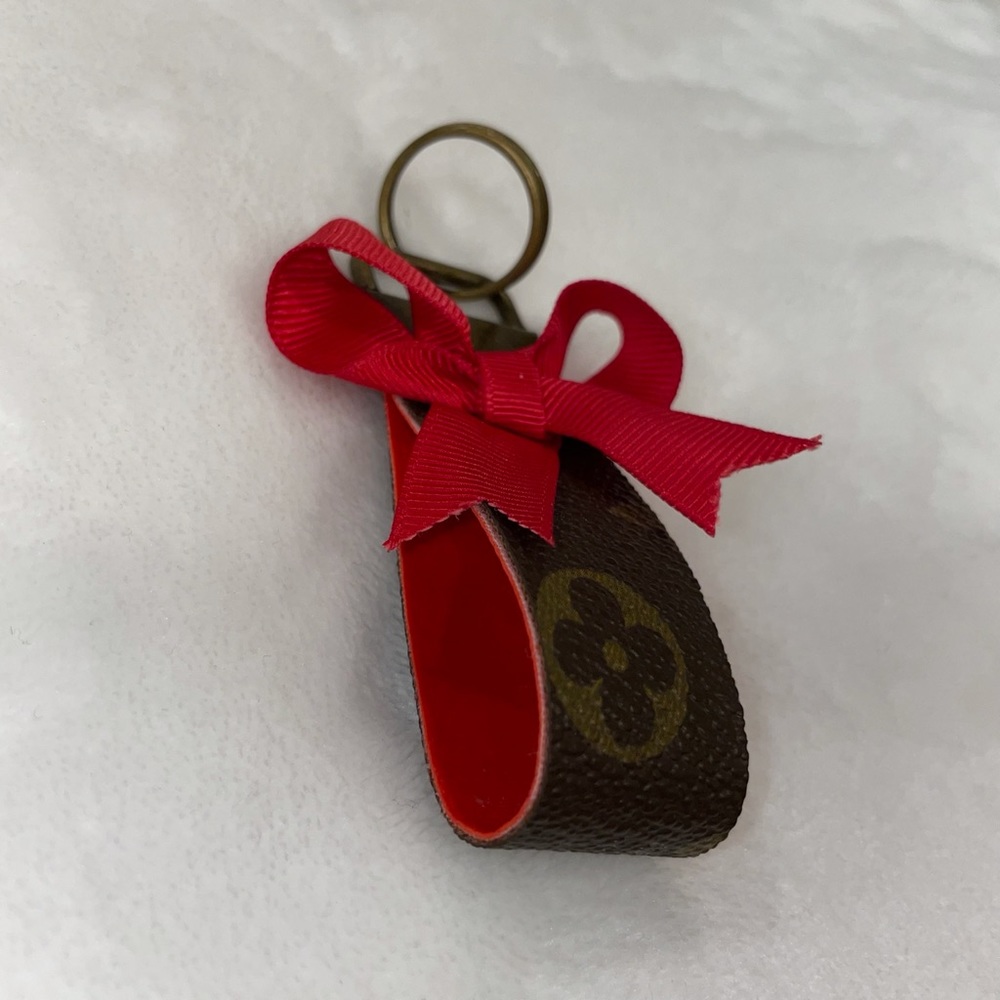 Upcycled Louis Vuitton Keychain